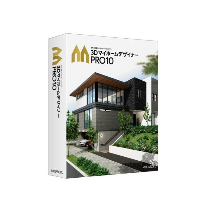 メガホンブルグ帽 MEGASOFT 3Dマイホーム建築家PRO10 38200000 【NE直】