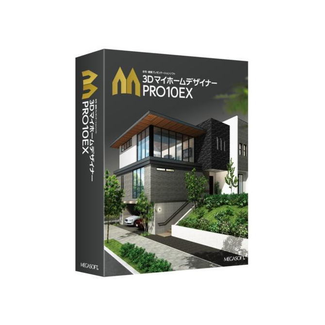 メガホンブルグ帽 MEGASOFT 3Dマイホーム建築家PRO10EX 38300000 【NE直】