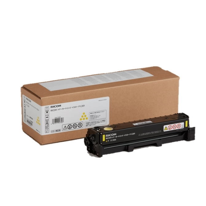 純正 RICOH リコー RICOH トナーカートリッジ イエローP C201 514454 【NE直】|ECクルー店