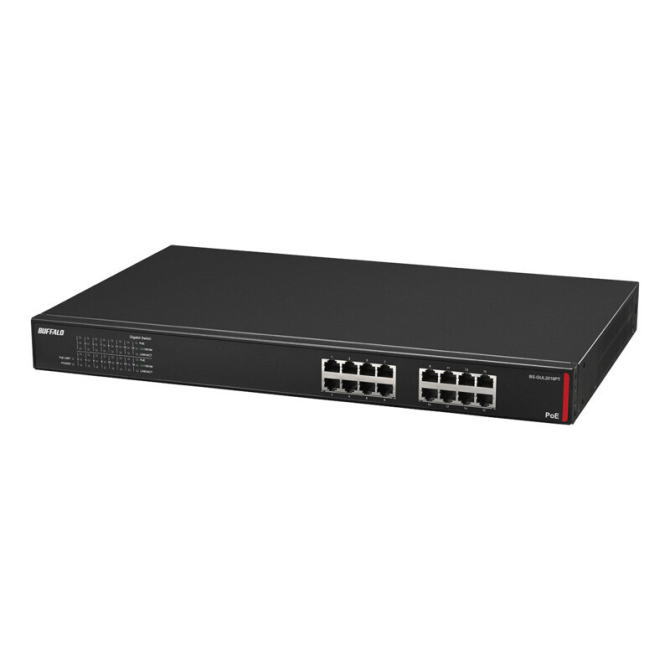 BUFFALO バッファロー 法人向け Giga対応 Layer2 アンマネージPoEスイッチ BS-GUL2016PT BSGUL2016PT 【NE直】 35,100円