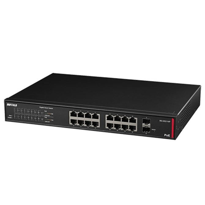 楽天市場】BS-GS2124P 法人向け レイヤー2 Giga PoE スマートスイッチ