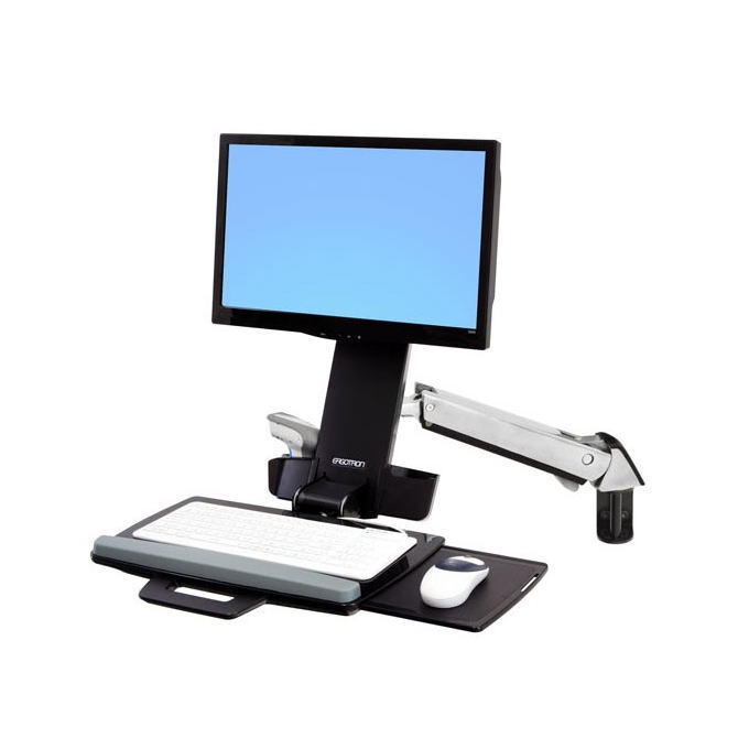 ERGOTRON エルゴトロン StyleView 昇降式コンボアーム (アルミニウム) 45-266-026 45266026 【NE直】|ECクルー店
