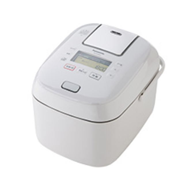 【美品】Panasonic パナソニック 炊飯器 SR-HX18VC SR-HX187-W 炊飯器 大火力おどり炊き スノーホワイト [1升 /IH