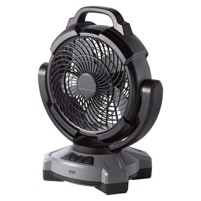 SANWA SUPPLY サンワサプライ 大型作業用ファン 自動首振り機能付き FAN-W1(BK-ブラック) FANW1BK【NE直】