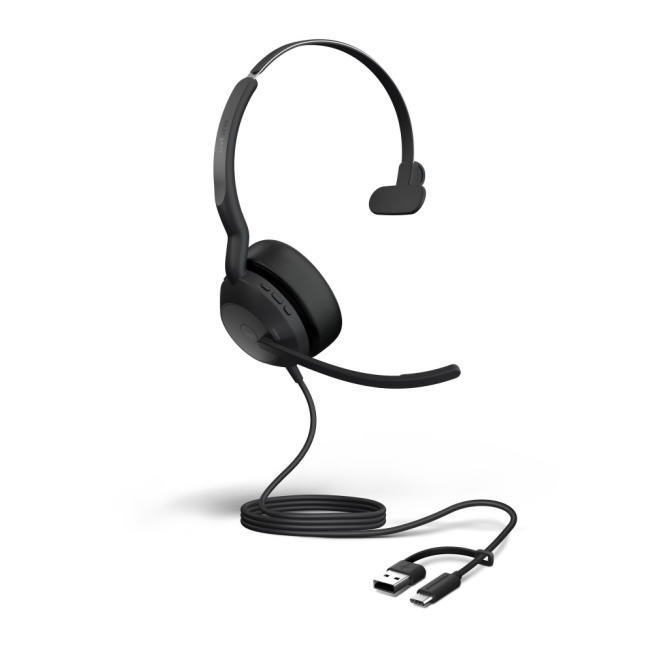 ｴﾝﾄﾘｰ至要たる確からしさ1/2最大限度100%Pﾊﾞｯｸ! 【当日送りとどける】 Jabra ジャブラジャー 2年引き受ける付 Jabra Evolve2 50 MS Mono USB C/A 25089-899-799 25089899799 話し合い用 上端仕掛ける Web 会議 在宅 リモート オンライン マイクロホン 上端 電話機 電話を掛ける真っただ中 【NE直】