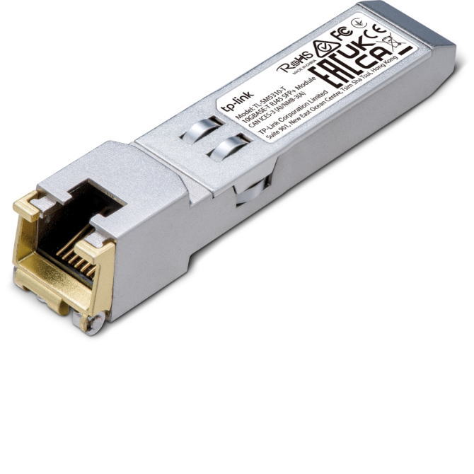 TP-Link ティーピーリンク 10G BASE-T RJ45 SFP+ モジュール TL-SM5310-T(UN) TL-SM5310T(UN)【NE直】