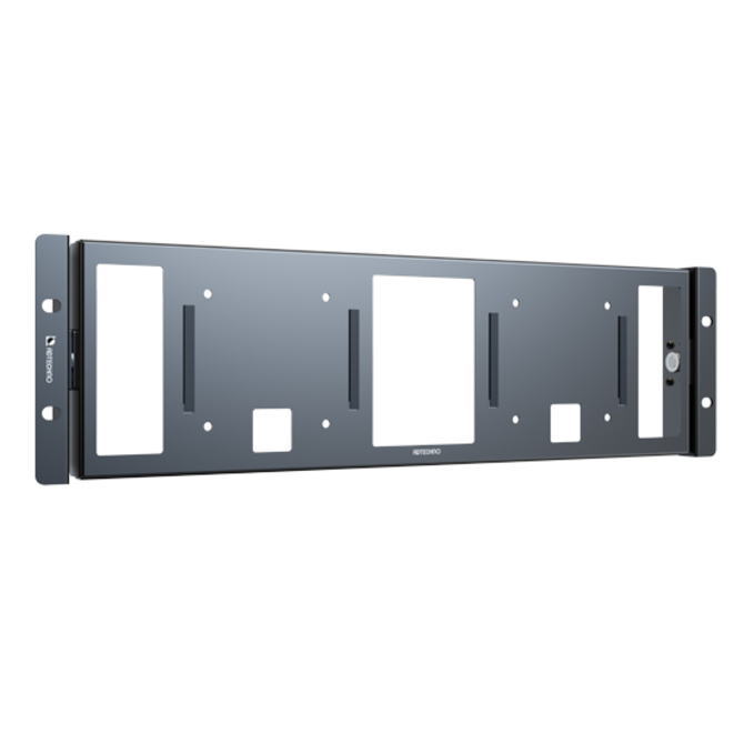 ADTECHNO エーディテクノ LCD7621専用EIAラック3Uマウントブラケット LC76BRK-3U LC76BRK3U 【NE直】