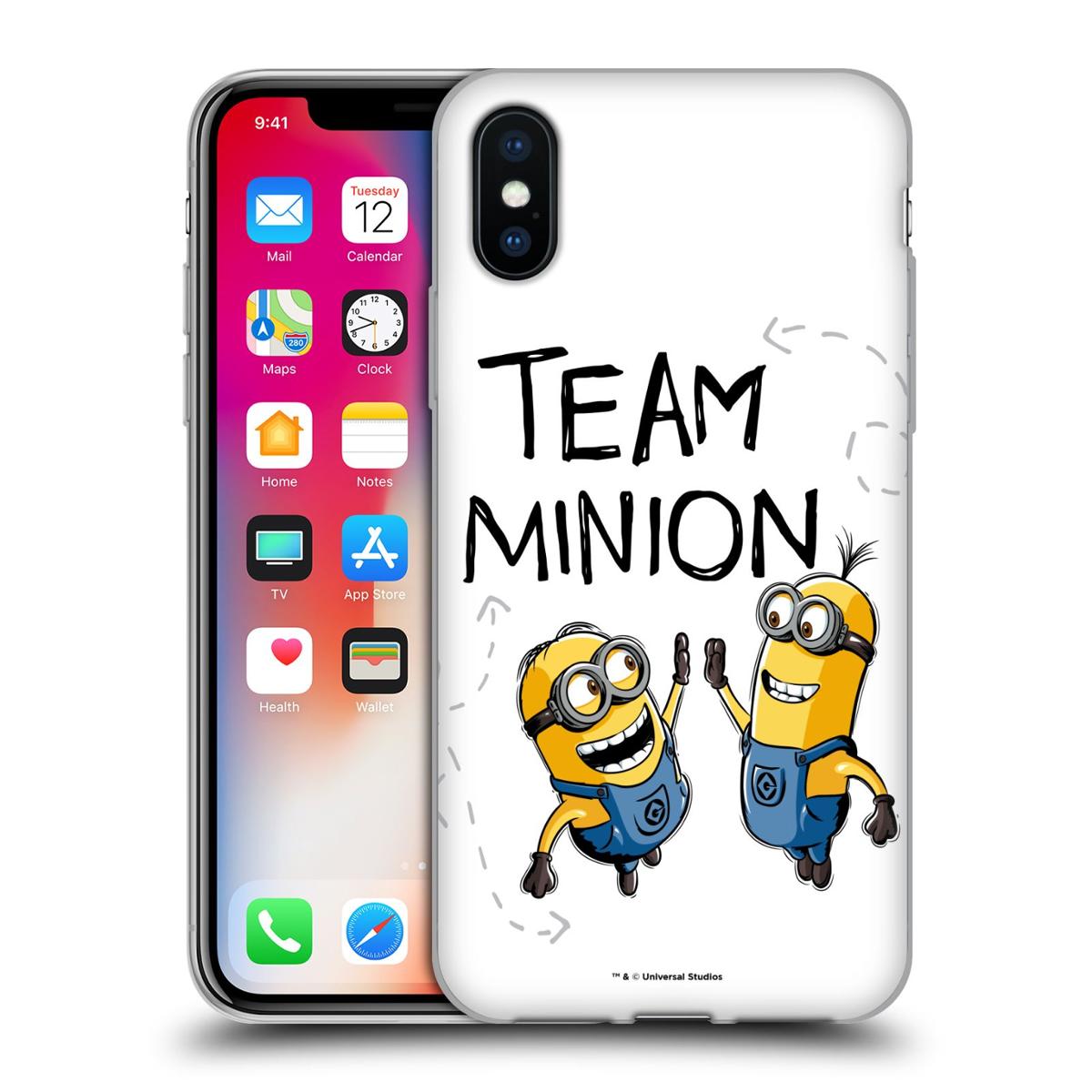 楽天市場 送料無料 オフィシャル Despicable Me ミニオン グラフィック ソフトジェルケース Apple Iphone スマホケース Ecell