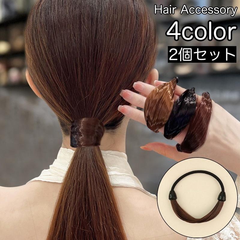 セット３個ヘアゴム ヘアゴム Candy Arrange ミックス シェイプ 4個セット