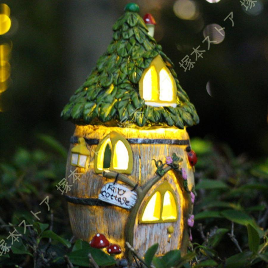 楽天市場】ガーデニング 置物 ガーデンオーナメント 置物ライト 防水