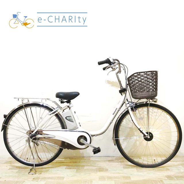 シルバー 電動アシスト自転車 バッテリー充電器付き【ジャンク】　ブリヂストン製 シルバー 電動アシスト自転車 バッテリー充電器付き【ジャンク