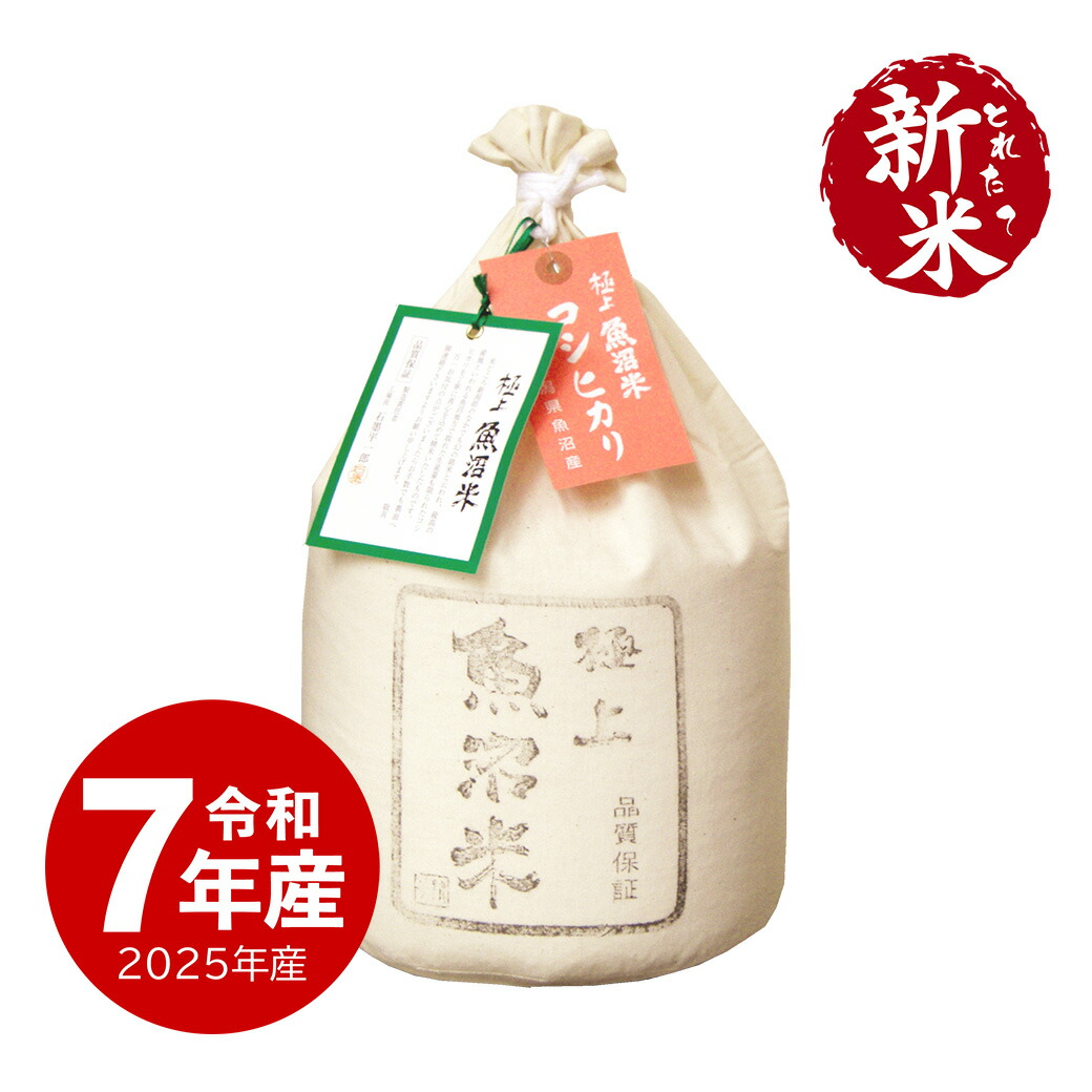 楽天市場】新米 令和7年産 無洗米 新潟産コシヒカリ お米 10kg 送料