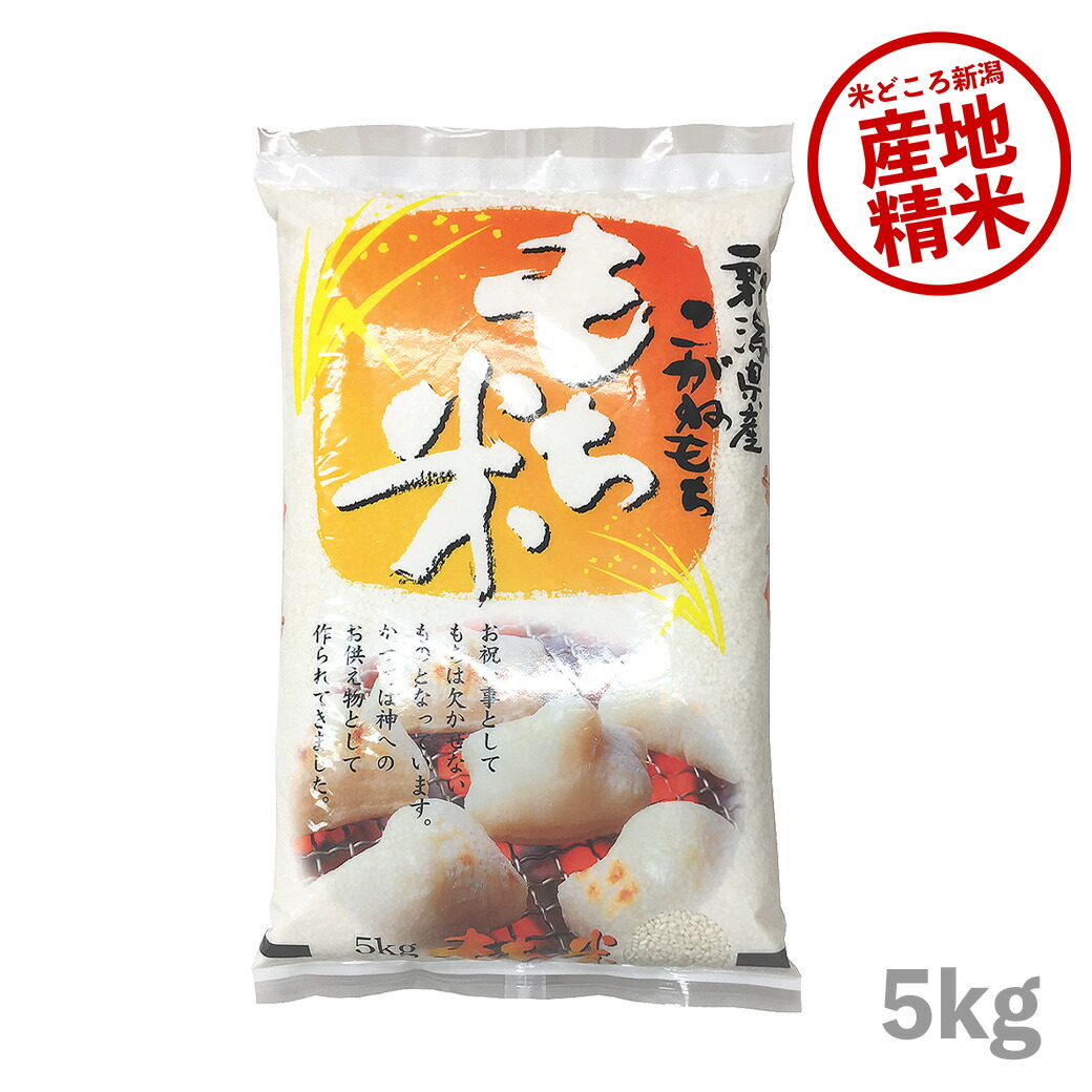 もち米 10kg 新潟産こがねもち 令和6年産 | 新潟のお米専門店