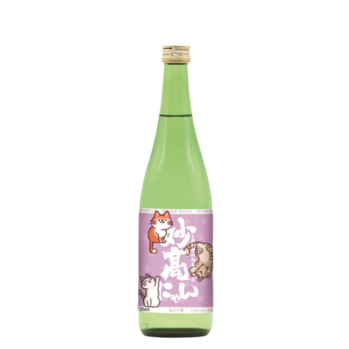 楽天市場】【限定品】開運 招き猫 純米 無濾過 LUCKY CAT 720ml 土井