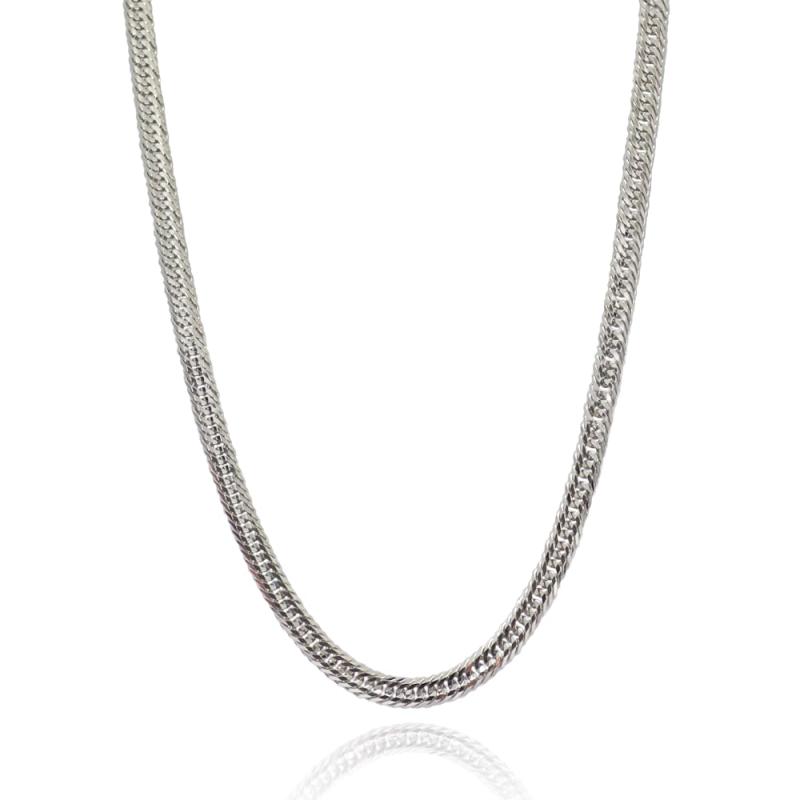 楽天市場】喜平 ネックレス PT850 6面カット ダブル 100g 50cm