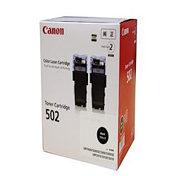 CANON キャノン CANON トナーカートリッジ502 2P(2本パック)ブラック純正/9645A003 CN-TN502-2PBKJ