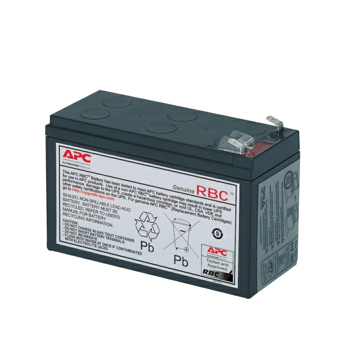 SCHNEIDER APC シュナイダー APC BE725JP 交換用バッテリキット (RBC17J)｜ECJOY！店