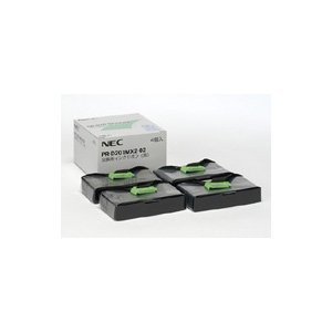 NEC 日本電気 PR-201MX2/PC-PR101用交換用インクリボン 黒(PR-D201MX2-01の詰替用4個入)(PR-D201MX2-02)