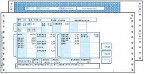 弥生 336003 給与明細書封筒式(連続用紙)[その他](336003)