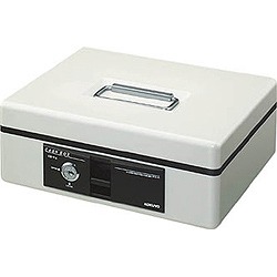 KOKUYO コクヨ 手提げ御金蔵(標準尺度)B6円柱錠点火装置薄墨色 (CB-Y14M)