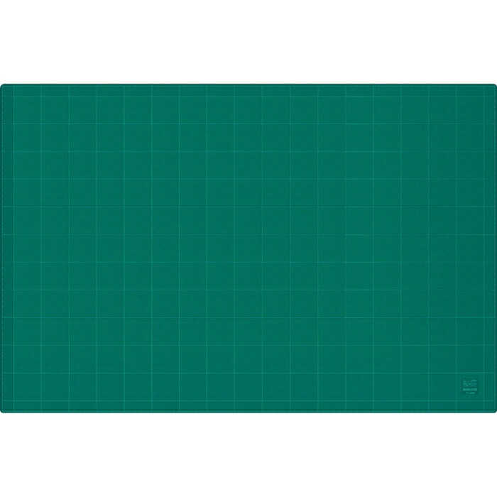 KOKUYO コクヨ 切り立てるつや消し(両面遣りかた)3粍厚600×900粍緑であること (マ-44N)