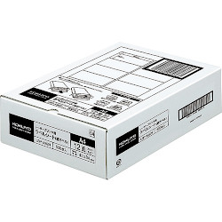 KOKUYO コクヨ モノクロレーザー用 紙ラベル A4 12面 500枚 (LBP-A92)