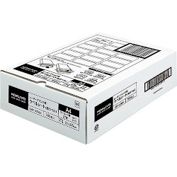 KOKUYO コクヨ モノクロレーザー用 紙ラベル A4 27面 500枚 (LBP-A96)