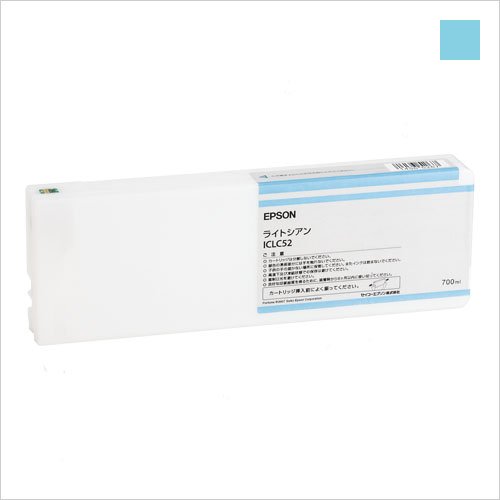 EPSON エプソン インクカートリッジ ICLC52 (ライトシアン)|ECJOY!店