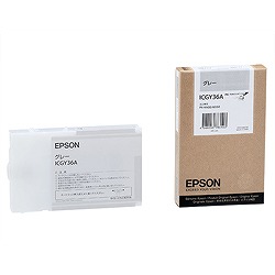 EPSON エプソン セイコーエプソン インクカートリッジ グレー 110ml ICGY36A