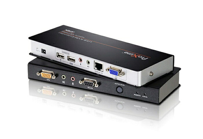 PRINCETON プリンストン RS232/オーディオ対応USB KVM延長器 CE770 (CE770)|ECJOY!店