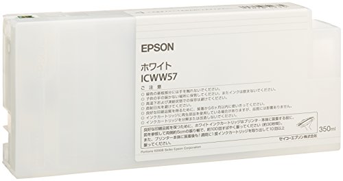 EPSON エプソン インクカートリッジ ホワイト 350ml (PX-W8000用) ICWW57|ECJOY!店