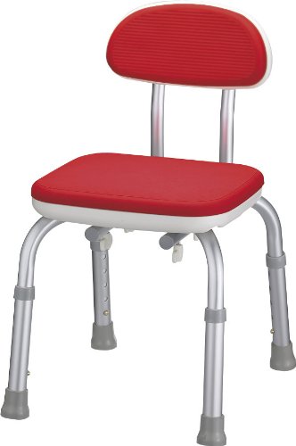ARONKASEI アロン化成 背付シャワーベンチMini レッド