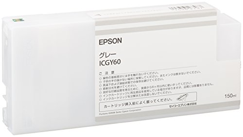 EPSON エプソン インキ薬莢/薄墨色/150ml(ICGY60)