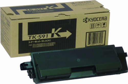 KYOCERA 京セラ トナーカートリッジ TK-591K  黒いこと