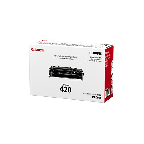 CANON キャノン CANON トナーカートリッジ420 (2617B005) CRG-420