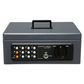 IRISOHYAMA アイリスオーヤマ (M61011728)　テンキー式手提げ金庫B5　　561665/5465332