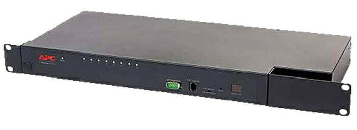 SCHNEIDER APC シュナイダー APC KVM 2G Analog 1 Local User 8 ports KVM0108A