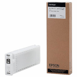 EPSON エプソン SureColor用 インキ薬莢/700ml(写真絵黒いこと) SC1BK70