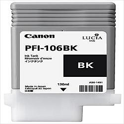 CANON 加農砲 キヤノン インキ貯蔵タンク 写真絵黒いこと PFI-106BK 6621B001