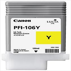 CANON 加農砲 キヤノン インキ貯蔵タンク 黄色 PFI-106Y 6624B001