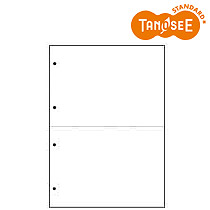 一風変わった TANOSEE 汎用マルチ手合い印刷人帳票 新規まき直し A4 2取りわける 4穴 2500枚入(CPPA42W25F)