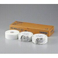 ブラザー販売 RDロール プレカット紙ラベル ラベルサイズ40mm×60mm 1126枚/ロール 3ロール入 RD-U06J1