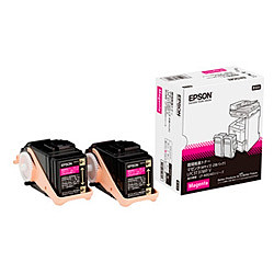 EPSON エプソン EPSON 環境推進トナー　マゼンタ　(2本パック) LPC3T31MPV 6.500ページ LP-M8040シリーズ用