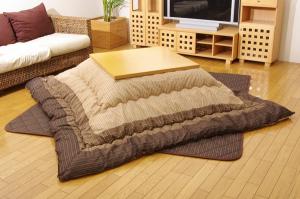 イケヒコ しじら こたつ厚掛敷布団セット 『ゆかり』 ブラウン 205×315cm|ECJOY!店