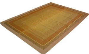 イケヒコ ラグ 国産 い草 ござ カーペット 『DXランクス』 ベージュ 約191×300cm （裏:不織布）