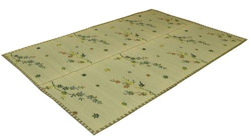 イケヒコ い草花ござカーペット 『嵐山』 本間6畳(約286.5&times;382cm)｜ECJOY！店