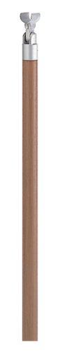 SHIROKUMA シロクマ シロクマ 支柱U(埋込ミ式) チーク・シルバー ABR-701U 16,548円