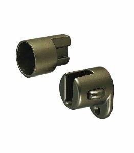 SHIROKUMA シロクマ 脱着鉤括弧(右) 35Φ琥珀色 BR-78R