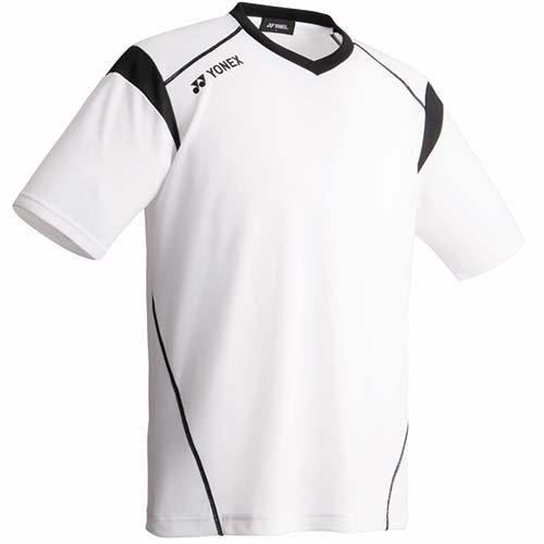 YONEX ヨネックス (FW1002/011)ﾖﾈｯｸｽ ﾕﾆｹﾞｰﾑｼｬﾂSS　ｶﾗｰ：ﾎﾜｲﾄ　ｻｲｽﾞ：O