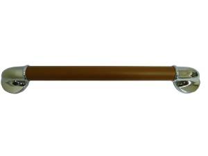 SHIROKUMA シロクマ 丸棒ニギリバー60mm 450mm鏡面/ブラウン NO-700